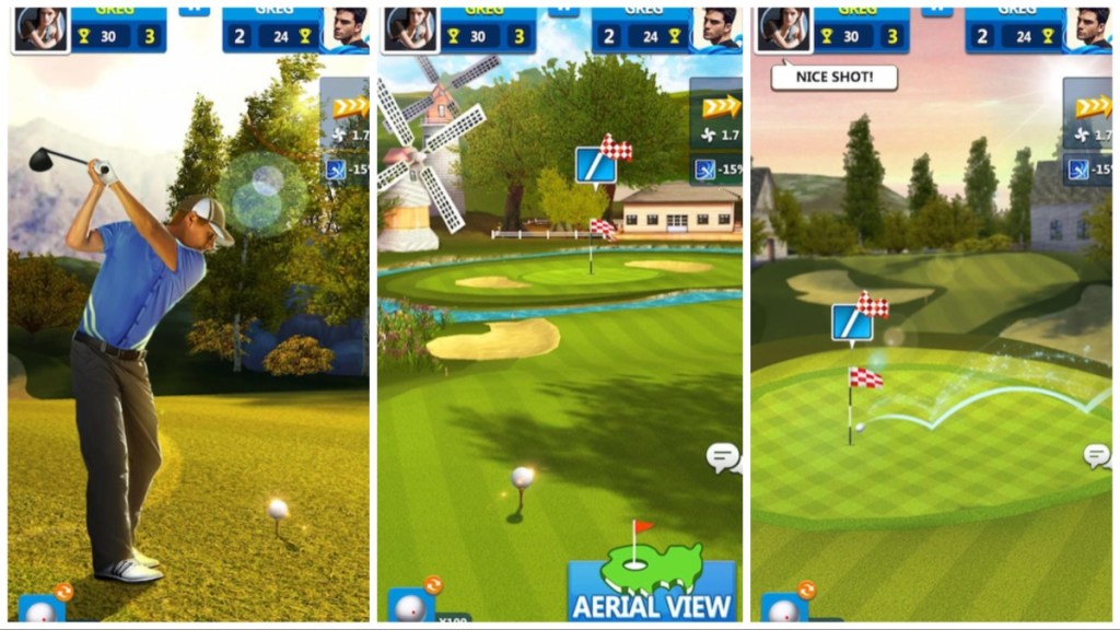 Golf Master 3D three featured images