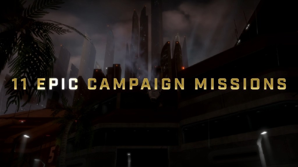 Halo 3: ODST trailer image showing the game has 11 campaign missions