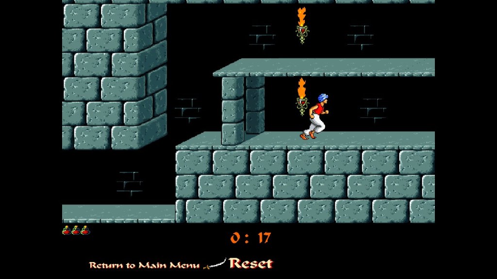 Running in Prince of Persia