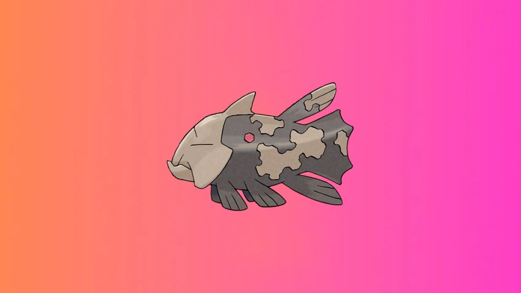 Relicanth fish water-type Pokémon