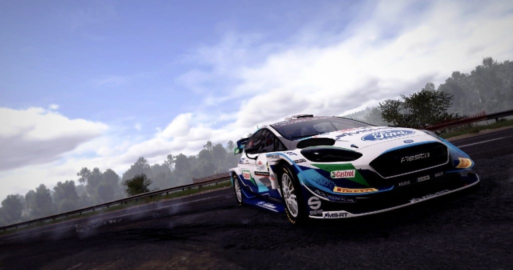 WRC 10 - one of best games for steering wheel pc