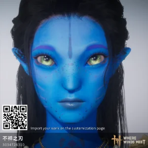 Avatar girl character code in Where Winds Meet (WWM)