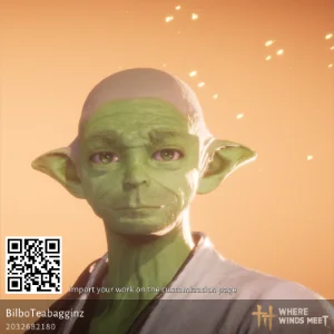 Yoda character code in Where Winds Meet (WWM)