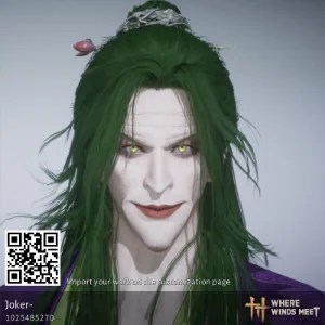 Joker character code in Where Winds Meet (WWM)