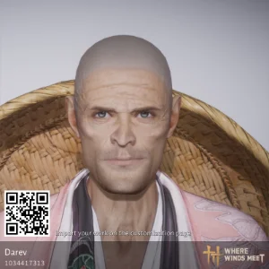 William Dafoe character code in Where Winds Meet (WWM)