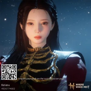 Aespa Winter character creation code in Where Winds Meet (WWM)