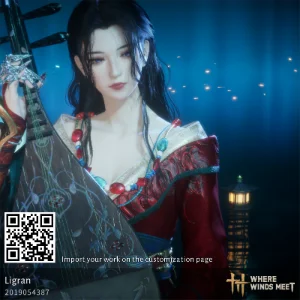 Boa Hancock character creation code in Where Winds Meet (WWM)