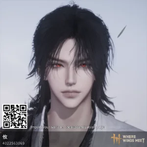 Dark vampire male character design code in Where Winds Meet (WWM)