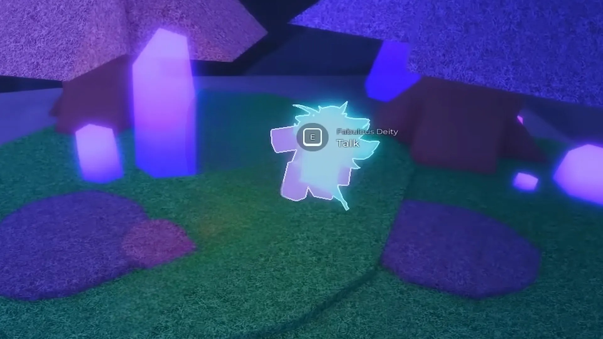 Fabulous Rod quest NPC location (Fabulous Deity) in the Fisch Roblox experience