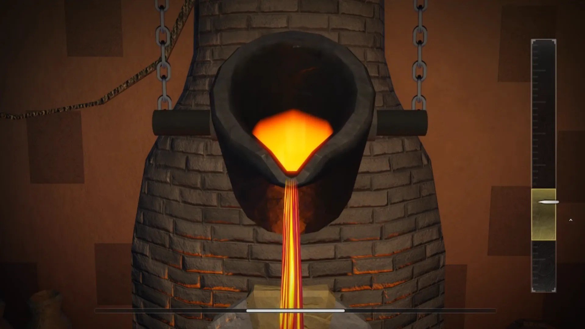 Forging minigame 2 in The Forge Roblox experience