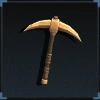 Gold Pickaxe in The Forge Roblox experience