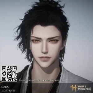 Hot male character design code in Where Winds Meet (WWM)