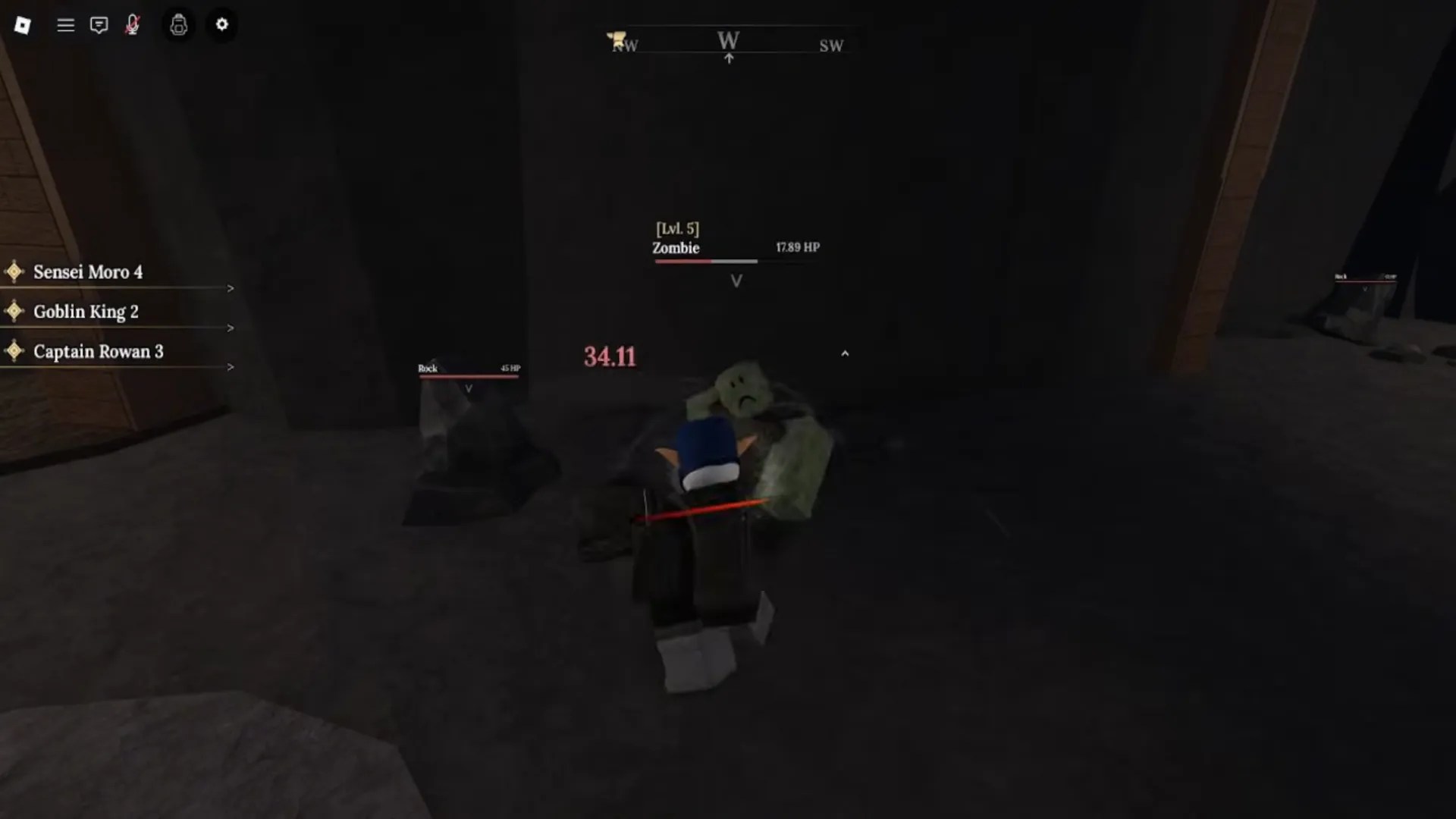 How combat works in The Forge Roblox experience