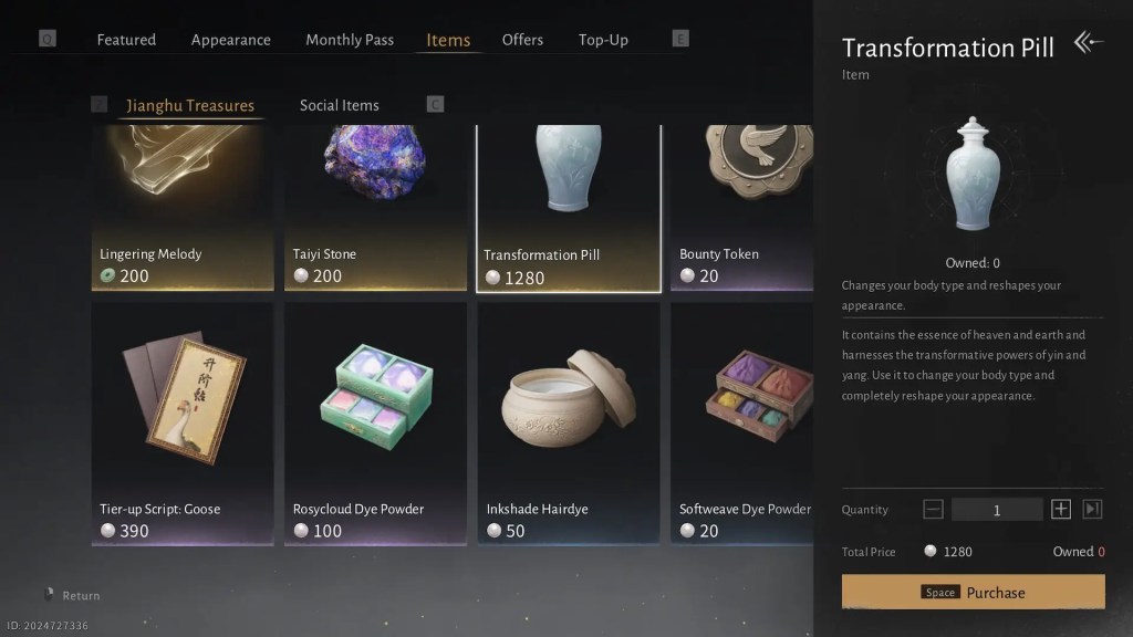 How to change gender in Where Winds Meet WWM