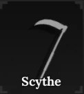 Scythe weapon in The Forge Roblox experience