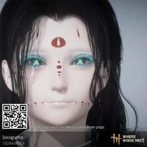 Spider Mother character creation code in Where Winds Meet (WWM)
