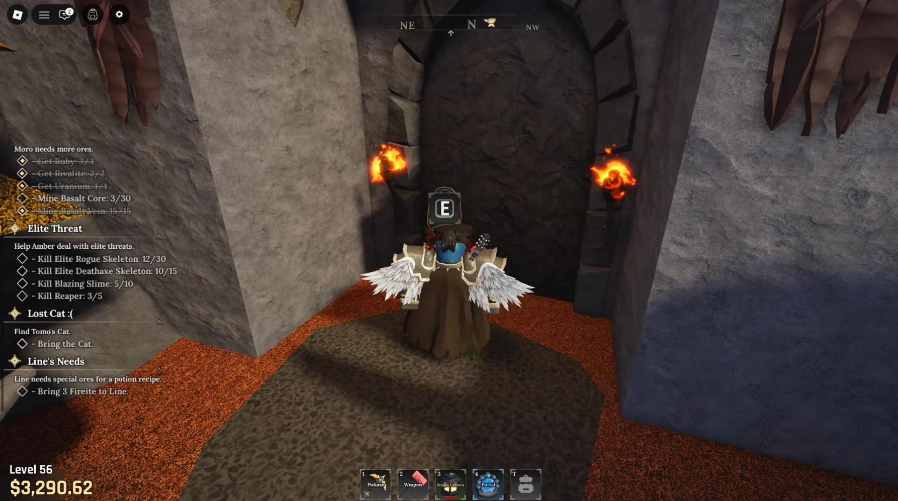 The Forge Goblin Cave entrance