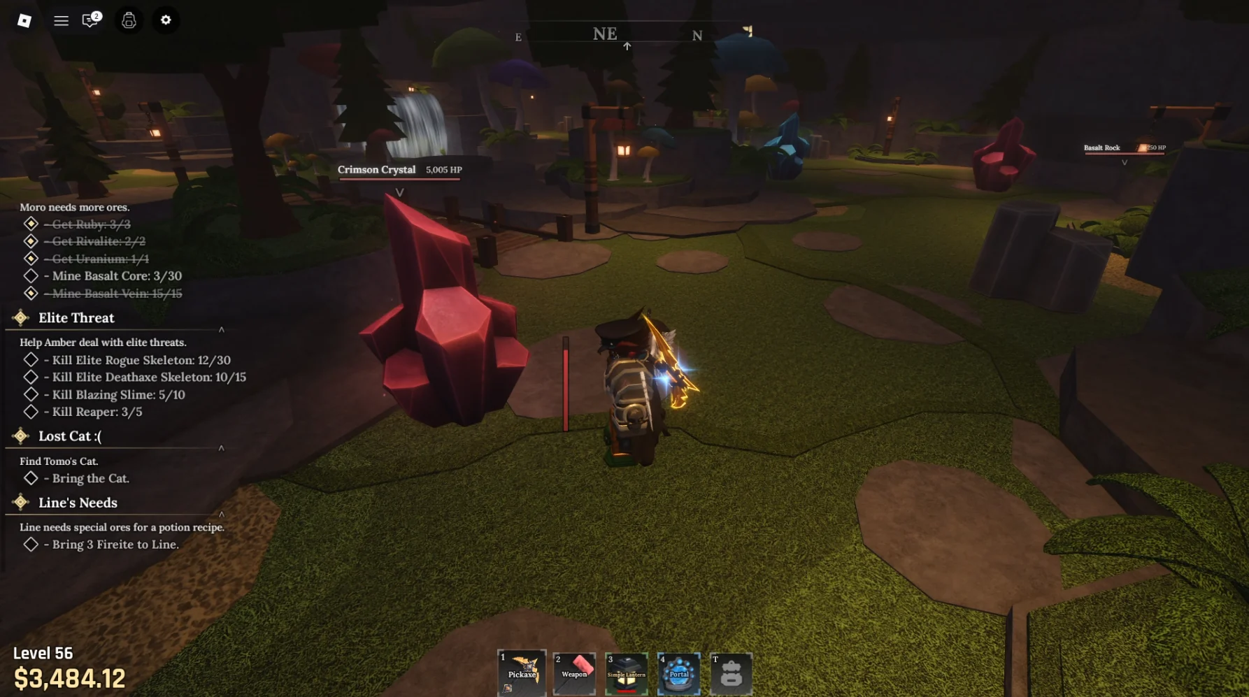 The Forge Goblin Cave location