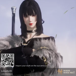 Tifa Lockhart character creation code in Where Winds Meet (WWM)