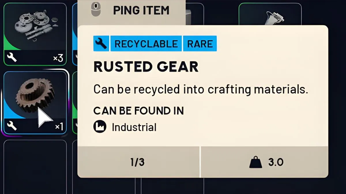 Where to find Rusted Gear in ARC Raiders
