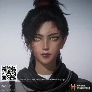 Yoruichi character creation code in Where Winds Meet (WWM)