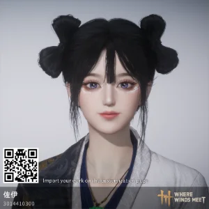Zoey character creation code in Where Winds Meet (WWM)