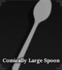 Comically Large Spoon weapon in The Forge Roblox experience