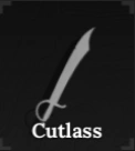 Cutlass weapon in The Forge Roblox experience