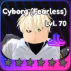 Cyborg (Fearless) unit in the Universal Tower Defense Roblox experience