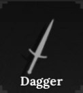 Dagger weapon in The Forge Roblox experience