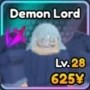 Demon Lord unit from the Anime Ascendants Roblox experience