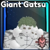 Giant Gatsu unit in the Anime Auto Chess