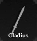 Gladius weapon in The Forge Roblox experience