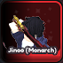 Jinoo (Monarch) unit in the Universal Tower Defense Roblox experience
