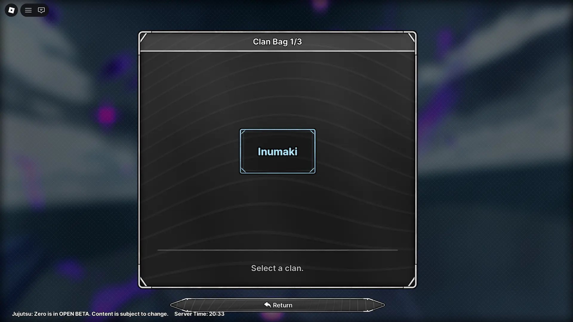 How to use the clan bage and store clans in the Jujutsu Zero Roblox experience