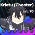 Kriatu (Cheater) unit in the Universal Tower Defense Roblox experience