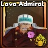 Lava Admiral unit in the Anime Auto Chess