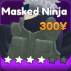 Masked Ninja unit in the Universal Tower Defense Roblox experience