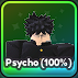 Psycho (100%) unit in the Universal Tower Defense Roblox experience