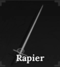 Rapier weapon in The Forge Roblox experience
