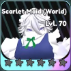 Scarlet Maid (World) unit in the Universal Tower Defense Roblox experience