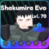 Shakumira Evo unit in the Universal Tower Defense Roblox experience