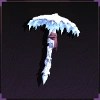 Snow Pickaxe in The Forge Roblox experience