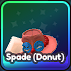 Spade (Donut) unit in the Universal Tower Defense Roblox experience
