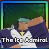 The Ice Admiral unit in the Anime Auto Chess