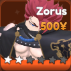 Zorus unit in the Universal Tower Defense Roblox experience