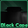 Black Cape accessory in Lineage Piece Roblox experience