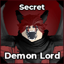 Demon Lord unit from the Be The Final Boss Roblox experience