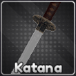 Katana weapon in the Lineage Piece Roblox experience