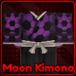 Moon Kimono accessory in Lineage Piece Roblox experience